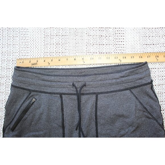 Title Nine Golf Skort size L Mini Skirt Grey Sporty pickleball outdoor pockets - Picture 3 of 6